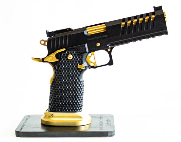 MASTERPIECE ARMS Pistole DS9 Hybrid Black & Gold