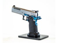 MASTERPIECE ARMS Pistole DS9 Hybrid Stainless & Blue