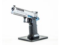 MASTERPIECE ARMS Pistole DS9 Hybrid Stainless & Blue